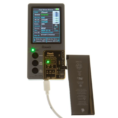 Акумулятор для iPhone 6, Li-Polymer, 3,82 B, 1810 мАг, Original (PRC), original IC, #616-0805/616-0809 Прев'ю 1