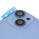 Корпус для iPhone 14, синий, с держателем SIM-карты, с боковыми кнопками, Original (PRC), EU version Превью 1