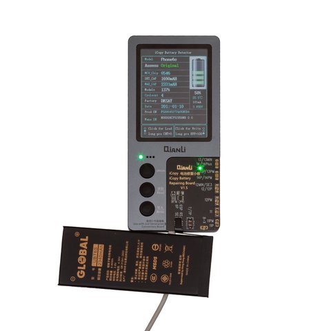 Battery Mechanic compatible with Apple iPhone 6S, (Li-Polymer, 3.8 V, 2200 mAh, High Capacity, original IC) Preview 1