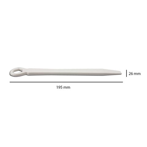 Car Trim Removal Tool with Loop and Flat Blade (Polyurethane, 195×26 mm) Preview 1