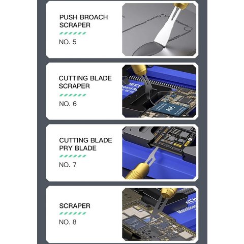 Scalpel Blade Mechanic 008, (for ICs, 8 in 1) Preview 3