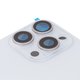 Задняя панель корпуса для iPhone 15 Pro Max, белая, со стеклом камеры, Original (PRC) Превью 1