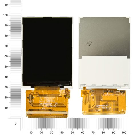 Pantalla LCD puede usarse con China-Nokia E71 TV, E72 TV, N95 ; Anycool T818, sin marco, (70*50), 37 pin, #TFT8K1556FPC-A1-E/S0240320TG8GFALW FPC Ver0/FP-60278-04/FPC-S07086-A/FPC-S95261-1 V01 SW/DTM0132FPC-A1/Z28007S00-A/KFM529HQ1-1A 13/TF2805T(A) Vista previa  1