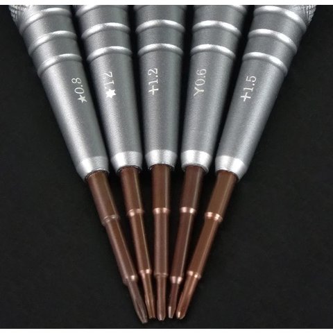 Destornillador de estría RELIFE RL-721/*0.8, Pentalobe Vista previa  1