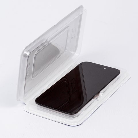 Pantalla LCD puede usarse con iPhone 15, negro, con marco, AAA, (TFT), ZY, LTPS FHD Vista previa  2