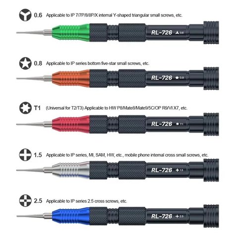 Destornillador de estría RELIFE RL-726 3D/T1, Torx Vista previa  1