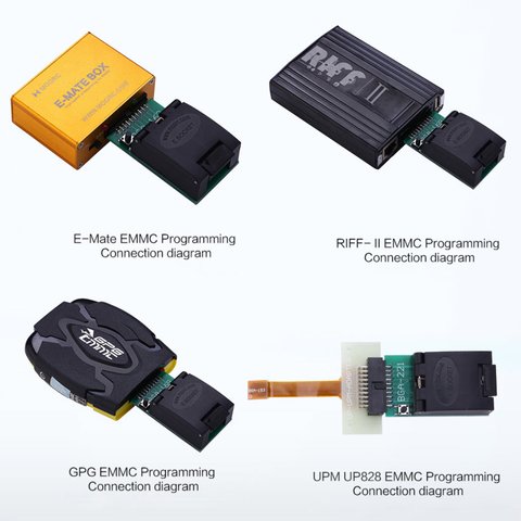 Адаптер eMMC SAM-TP-BGA 169 Превью 6
