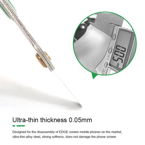 Инструмент для поднятия дисплея/тачскрина RELIFE  RL-060A, лопатка металлическая Превью 6