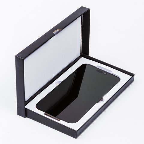 Дисплей для iPhone 15 Pro Max, черный, с рамкой, HC, без микросхемы, (OLED), GX OEM hard Превью 2