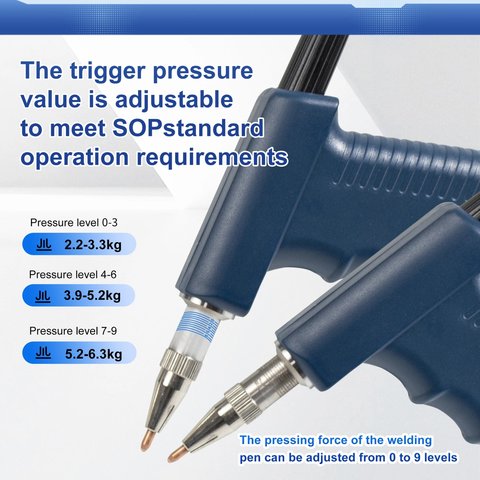 Тримач електродів для точкового зварювання 78A, з кабелем 35 мм², з регулюванням тиску Прев'ю 2