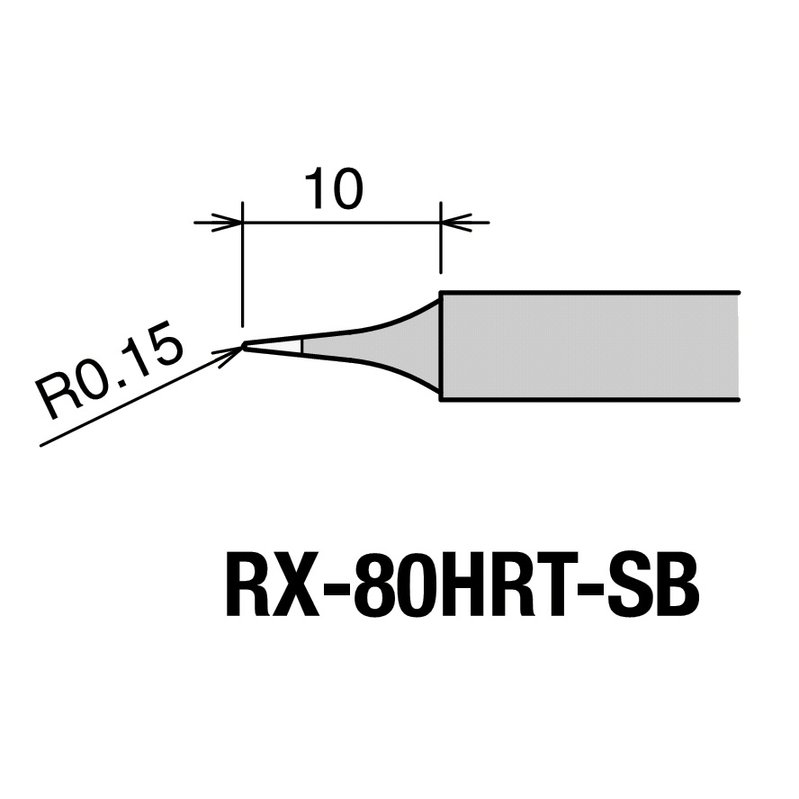 Паяльне жало  Goot RX-80HRT-SB Зображення 1