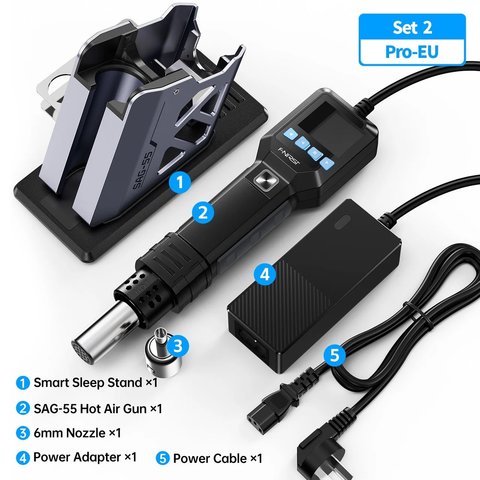 Станция паяльная термовоздушная FNIRSI SAG-55 Pro Превью 1